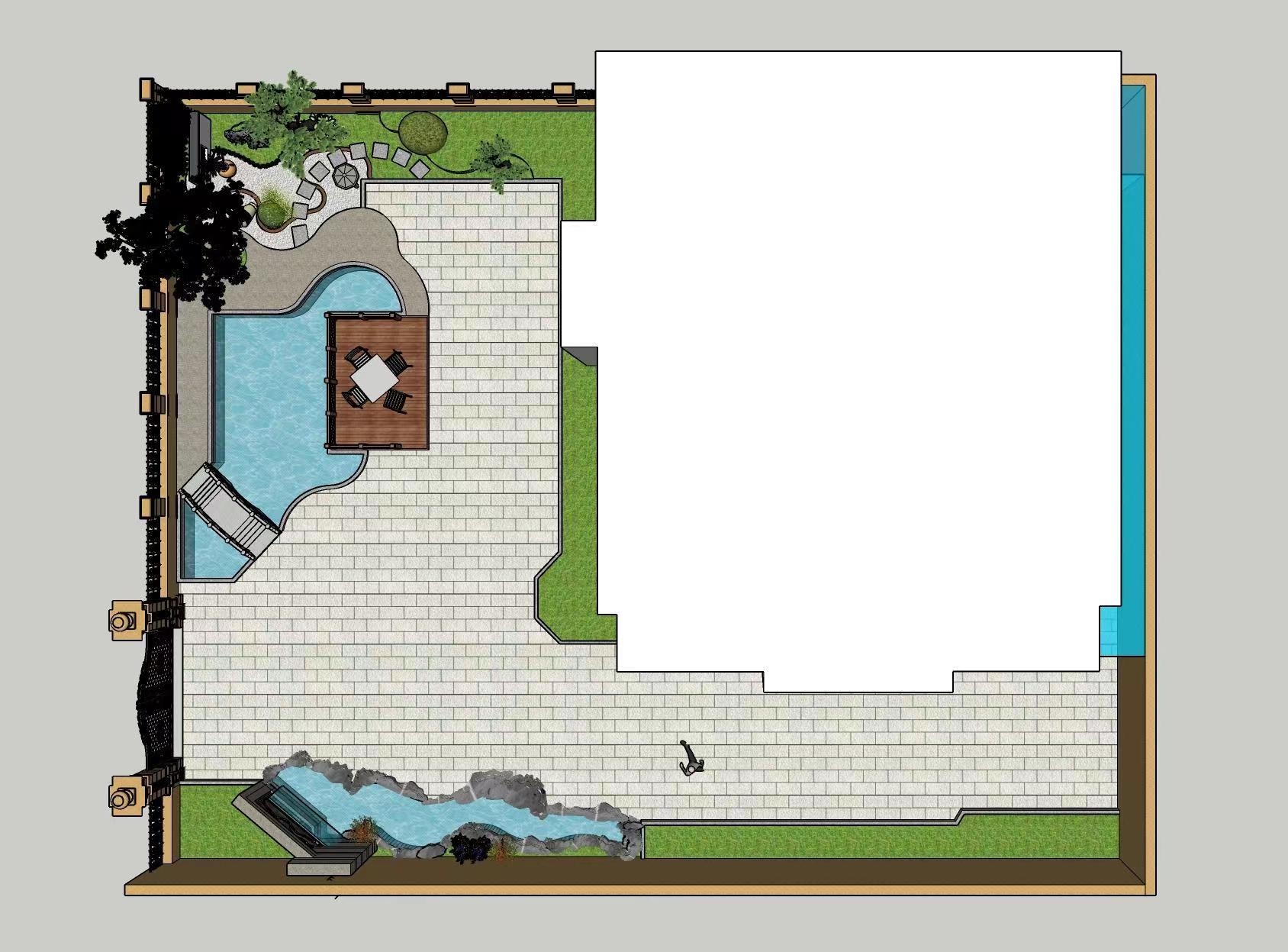 泰興市濟川街道房元村庭院改造